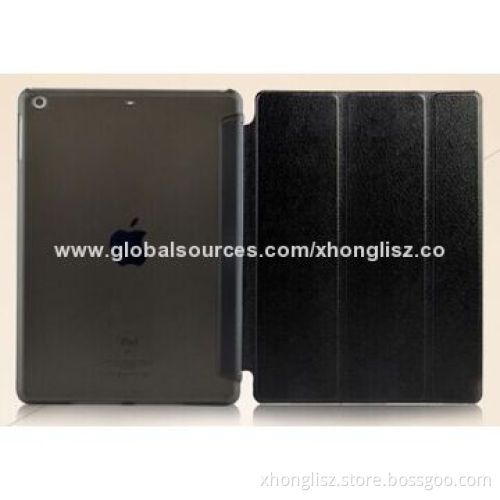Ultra-slim Smart Cover PU Leather Stand Case for iPad, OEM and ODM Orders Acceptable